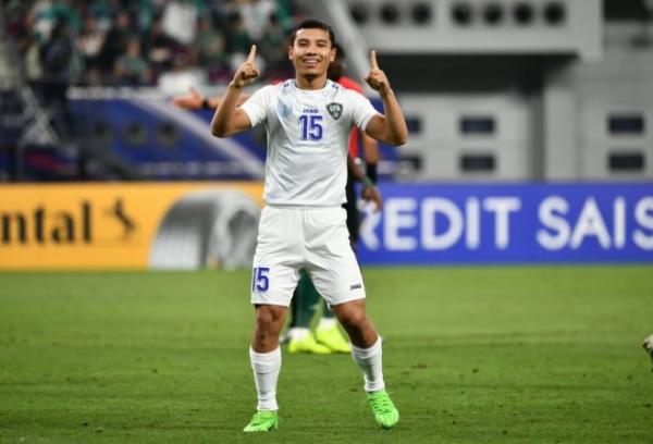 Gelandang Timnas Uzbekistan U-23, Umarali Rakhmonaliev. (Foto: AFC)