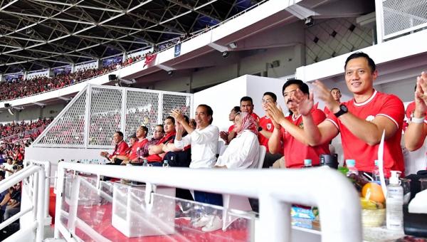 Jokowi Motivasi Timnas Indonesia U-23: Tetap Semangat, Rebut Tiket Olimpiade Paris!