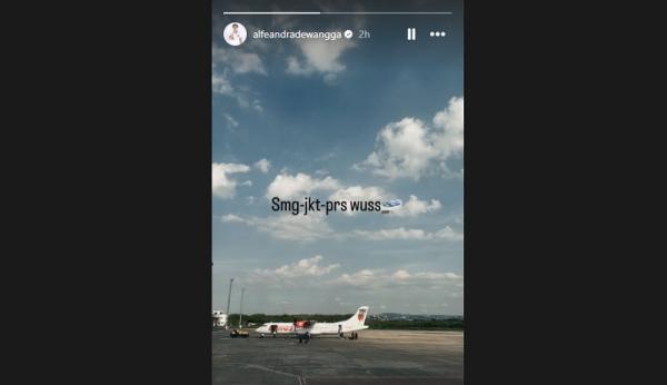 Alfeandra Dewangga Bek PSIS Semarang Alfeandra Dewangga terbang ke Paris menyusul Timnas Indonesia U-23 (Foto: Instagram)