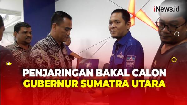 Edy Rahmayadi dan Bobby Nasution Daftar ke Partai Demokrat sebagai Bakal Calon Gubernur Sumatra Utara