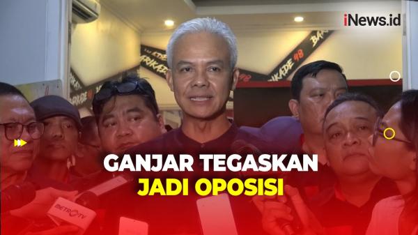 Ganjar Tegaskan Jadi Oposisi, Ungkap Tidak Akan Berada di Pemerintahan Prabowo-Gibran