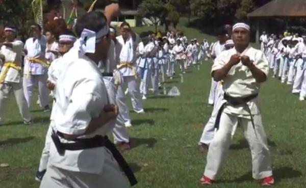 Dai Kyokushin Karate Indonesia Jateng Gembleng Ratusan Calon Atlet Jelang Formas di NTB<