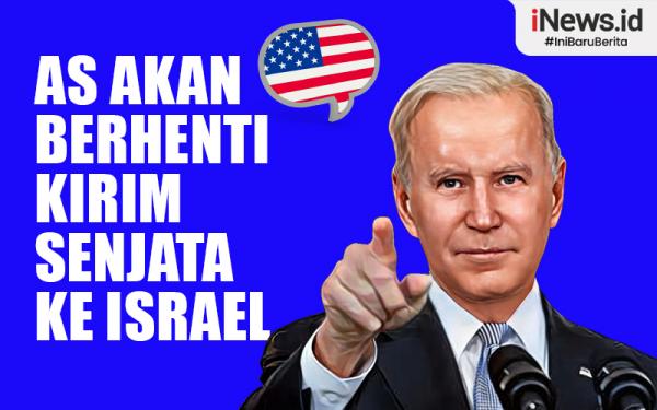 Infografis AS Akan Hentikan Kirim Senjata Jika Israel Serang Rafah