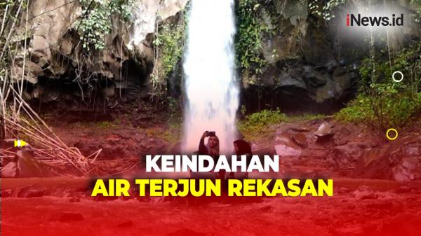 Eksotisnya Air Terjun Rekasan di Kaki Gunung Semeru Lumajang