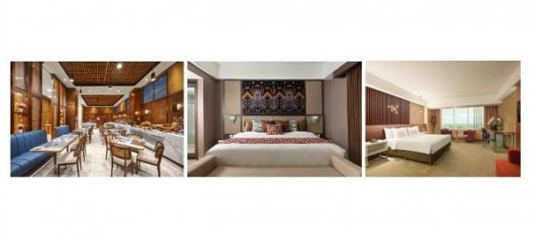 Kiri ke Kanan: Restoran Ken Dedes di The Alana Malang, Deluxe Room di The Alana Malioboro, dan Suite Room di The Alana Yogyakarta. (Foto: dok Archipelago)