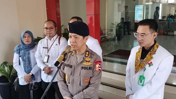 RS Bhayangkara Brimob Beri Trauma Healing kepada Korban Kecelakaan SMK Lingga Kencana