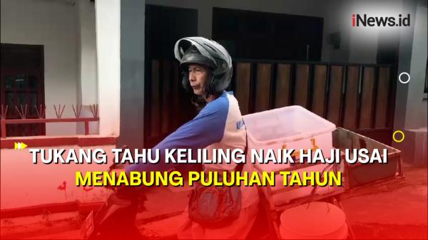 Tukang Tahu Keliling di Bandar Lampung Naik Haji Usai 26 Tahun Menabung <
