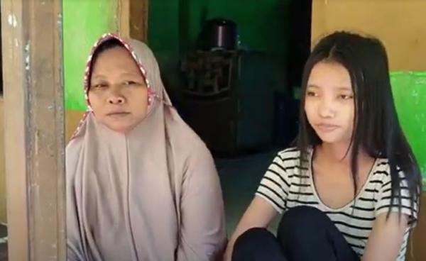 Ibu pegi Ibu Pegi alias Perong, Kartini didampingi adik Pegi yakin anaknya tidak terlibat kasus pembunuhan Vina. (Foto: iNews)