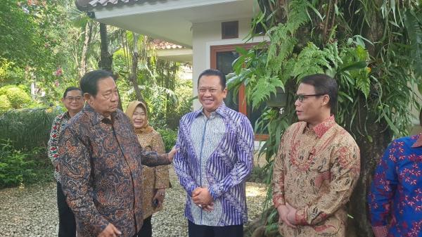 Pimpinan MPR Temui SBY di Cikeas, Ada Apa?