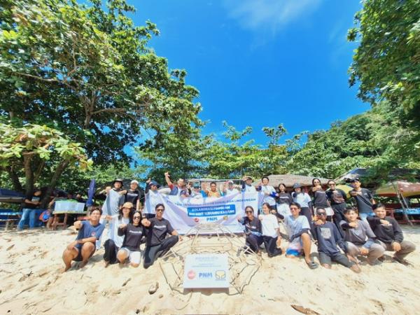 PNM Manado berupaya terus menjaga kelestarian lingkungan dari ekosistem laut. (Foto: dok PNM)