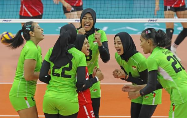 Hasil AVC Challenge Cup 2024: Timnas Voli Putri Indonesia Finis Ketujuh usai Libas Hong Kong
