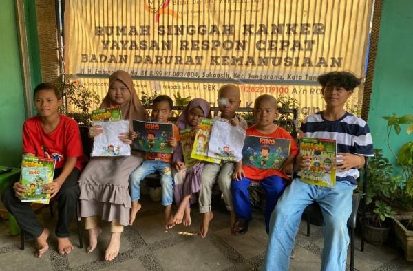 Peduli Pasien Kanker, MNC Peduli dan Diapro Value Underpad Salurkan Bantuan ke Rumah Singgah di Tangerang