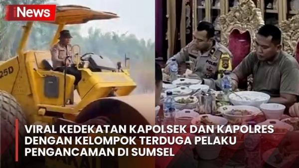 Viral Kapolsek Jadi Supir Stumalas hingga Kapolres Mukbang dengan Terduga Pelaku Pengancaman di Sumsel