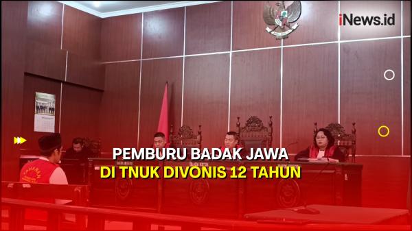 Bunuh 6 Badak Jawa, Warga Pandeglang Divonis 12 Tahun Penjara