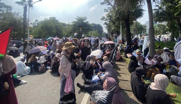 Polisi Kerahkan 1.597 Personel Amankan Aksi Bela Palestina di Monas Hari Ini