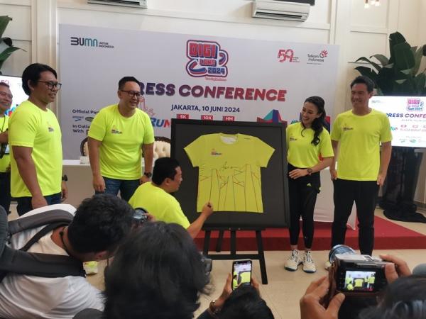 Digiland Run 2024 akan diselenggarakan pada tanggal 27-28 Juli 2024. Event ini akan berlangsung di Plasa Barat Senayan dan Tennis Indoor Senayan. (foto: Ibnu)