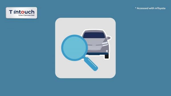 Fitur Find My Car memungkinkan pengguna mengetahui secara akurat di mana kendaraan diparkir untuk memberikan rasa aman dan nyaman bagi pengguna. (Foto: dok Toyota)