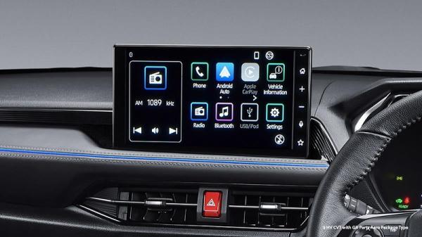 Interior All-New Yaris Cross Kabin All-New Yaris Cross terasa roomy dan sporty, dengan panel soft dashboard yang lebar. (Foto: dok Toyota)