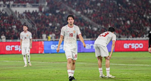 Gelandang Timnas Indonesia Thom Haye menjadi pemain terbaik di laga kontra Filipina.. (Foto: MPI/Aldhi Chandra)