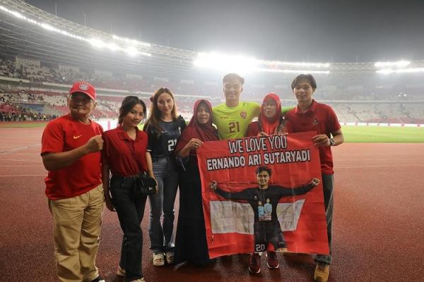 Ernando Ari Sutaryadi mendapat dukungan maksimal dari berbagai pihak. (Foto: Instagram @nandoariiiss)