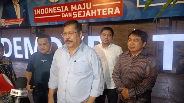 Bacawagub Jan Maringka Sambangi DPP Demokrat, Bahas Pilgub Sulut