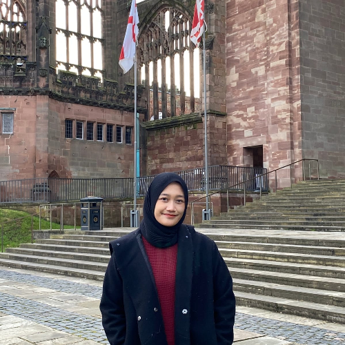 Wulan Rianti alumni program IISMA Wulan Rianti merupakan alumni program IISMA Coventry University, United Kingdom pada 2022. (Foto: dok Kemendikbudristek)