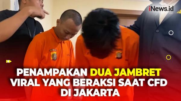 Begini Penampakan 2 Jambret CFD Sudirman Yang Tertangkap Kamera ...