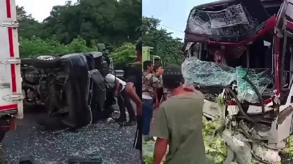 Bus Primajasa Tabrak 10 Kendaraan di Tol Cipularang hingga Tempat Wisata di Sentul