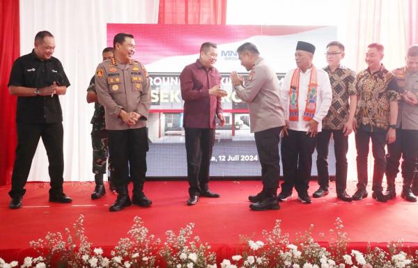 MNC Peduli Renovasi Polsek Menteng, Kapolda Metro Jaya: Terima Kasih Pak HT