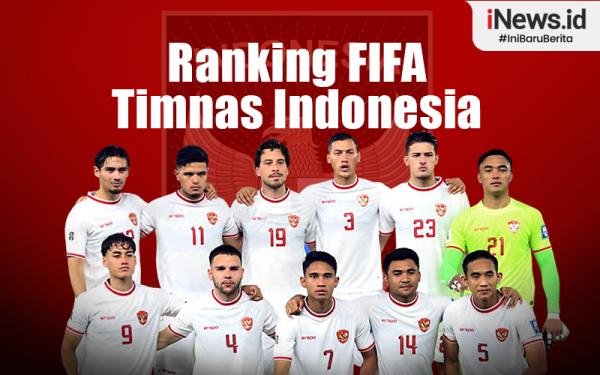 Infografis Ranking FIFA Timnas Indonesia Naik Ke-133