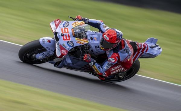 Pembalap Gresini Ducati, Marc Marquez. (Foto: EPA)