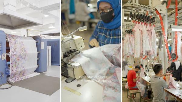 Proses produksi Hijabchic Proses produksi Hijabchic. (Foto: dok Istimewa)