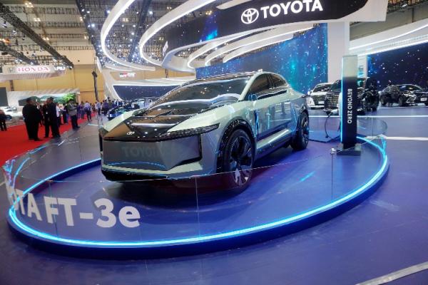 Toyota FT-3e hadir di GIIAS 2024 Toyota FT-3e hadir di GIIAS 2024 sebagai electric vehicle (EV) berkelanjutan yang futuristis. (Foto: dok Toyota)