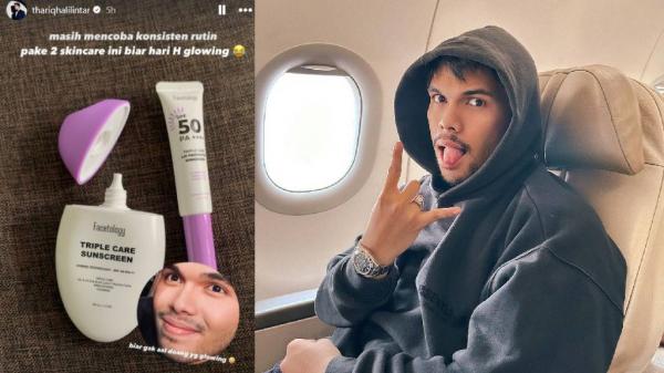 Jelang menikah, thariq jadi rajin skincare-an