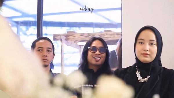 praz teguh hadiri pernikahan dustin