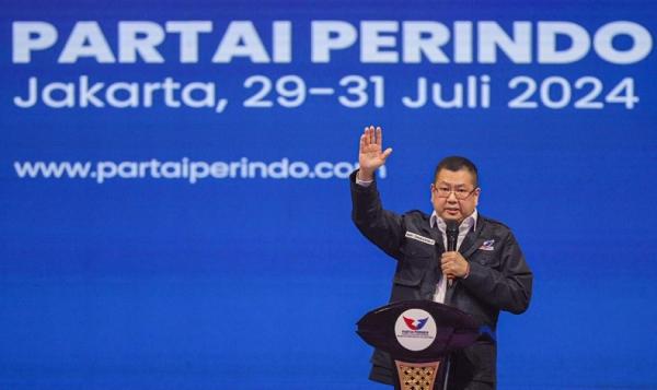 Hary Tanoe Minta Kader Perindo Terus Berjuang, Singgung Kisah Abraham Lincoln dan Donald Trump