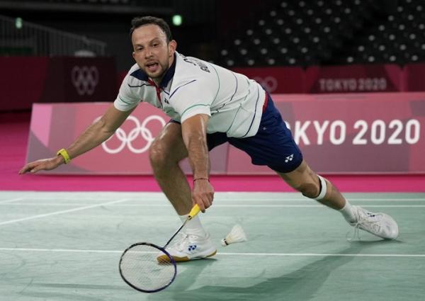 Tunggal putra Guatemala, Kevin Cordon. (Foto: EPA)