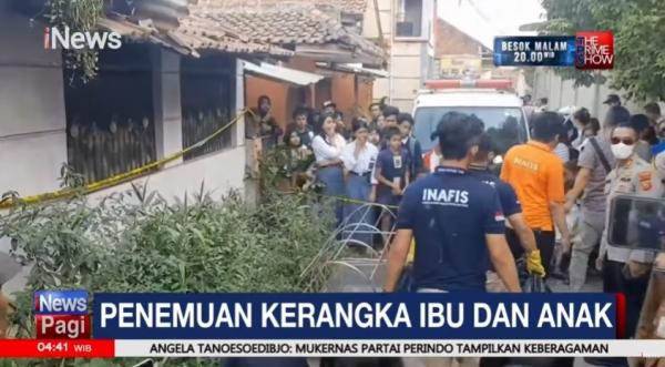 Penemuan Dua Kerangka Ibu dan Anak dalam Rumah di Bandung Barat