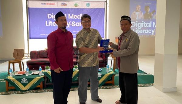 Dikunjungi Sindonews Goes to Pesantren, Pengurus MBS Ki Bagus Hadikusumo Bogor: Kita Bersyukur