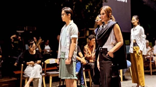 Marco Wibowo catwalk perdana di JF3