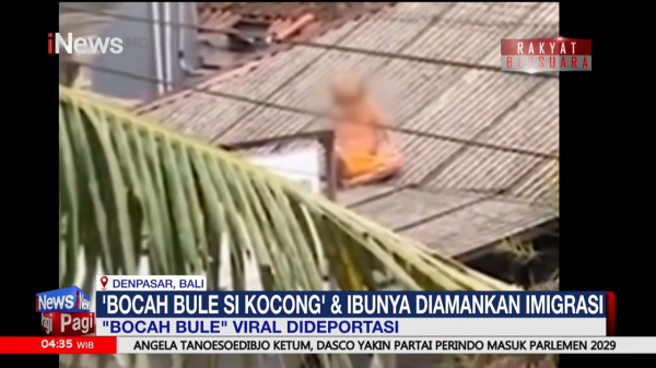 Sosok Si Kocong, Bocah Asal Ukraina yang Viral di Ubud Bali