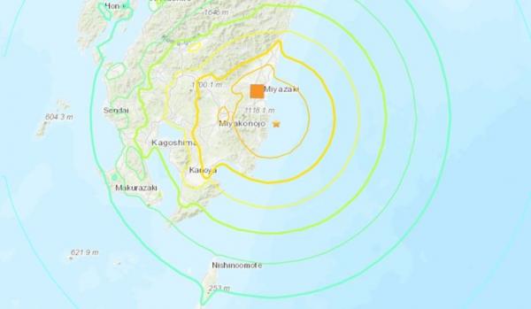 Gempa Magnitudo 7,1 Guncang Jepang