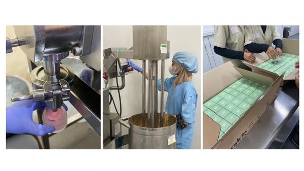 Produksi Dorskin Shopee Proses produksi Dorskin. (Foto: dok Istimewa)