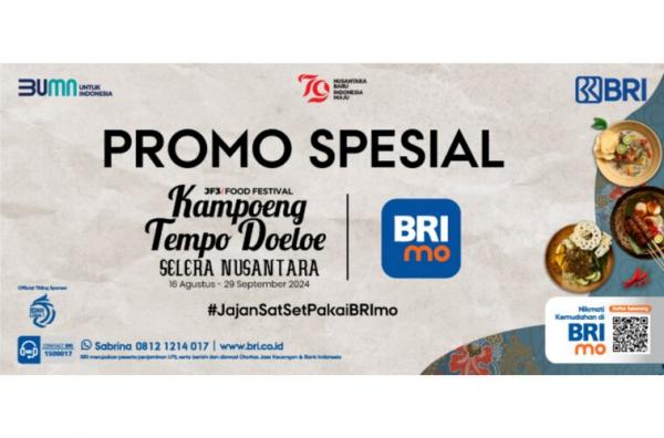 Promo BRImo Kuliner Promo BRImo. (Foto: dok BRI)