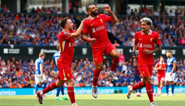 Hasil Ipswich Vs Liverpool Di Liga Inggris 2024-2025: The Reds Awali ...