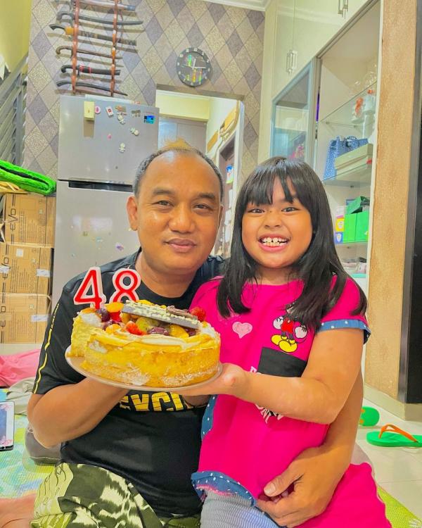 Azis dan putri tersayangnya