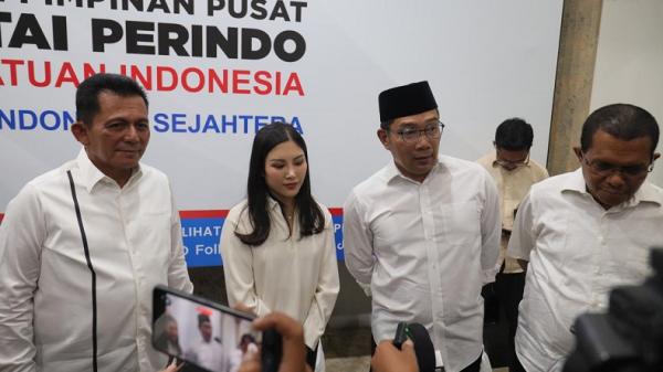 Ridwan Kamil Didukung Partai Perindo di Pilgub Jakarta 2024, Siap Layani Rakyat