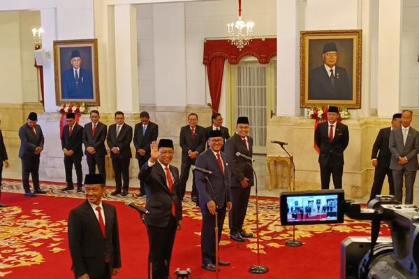 Susunan Kabinet Indonesia Maju Usai Reshuffle, Ada Beberapa Jabatan Baru