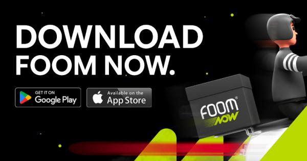FOOM Now 3 Segera download aplikasi FOOM Now. (Foto: dok FOOM)