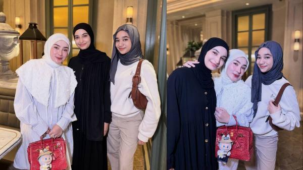 Cut Intan Nabila sudah tersenyum kembali